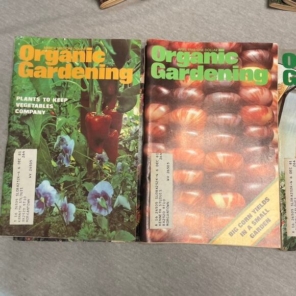 Vintage 1980 Organic Gardening Magazines Full Year Jan-Dec Bundle - Picture 4 of 7